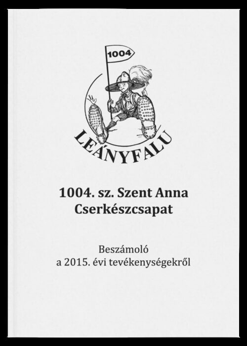 Éves beszámoló - 2015