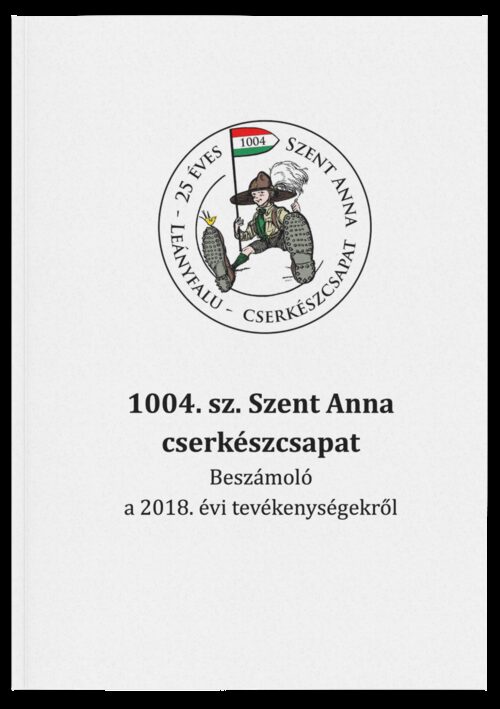 Éves beszámoló - 2018
